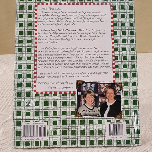 Gooseberry Patch Book 3 - Christmas Crafts Baking Decor Gift Ideas Craft Bake - Picture 2 of 8